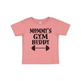 thumbnail image 1 of Inktastic Mommy Gym Buddy Workout Boys or Girls Baby T-Shirt, 1 of 5