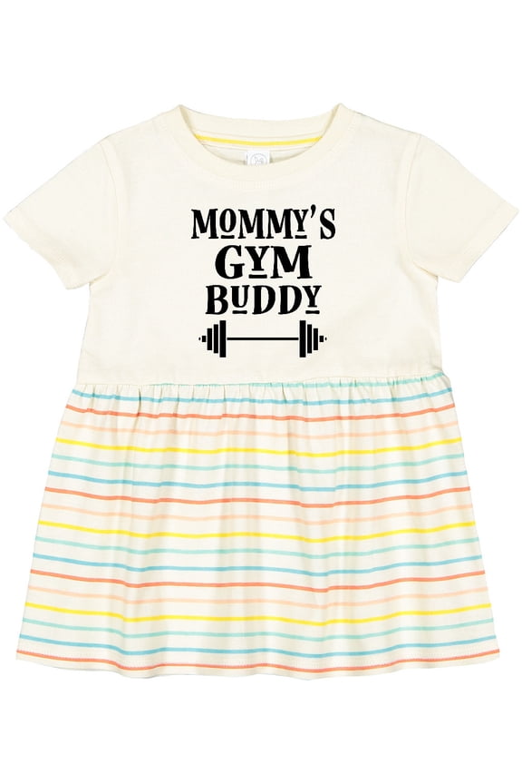 Mommy Gym Buddy Workout Girls Baby Dress
