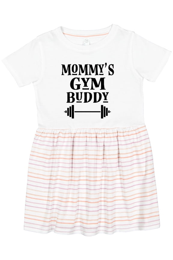 Mommy Gym Buddy Workout Girls Toddler Dress