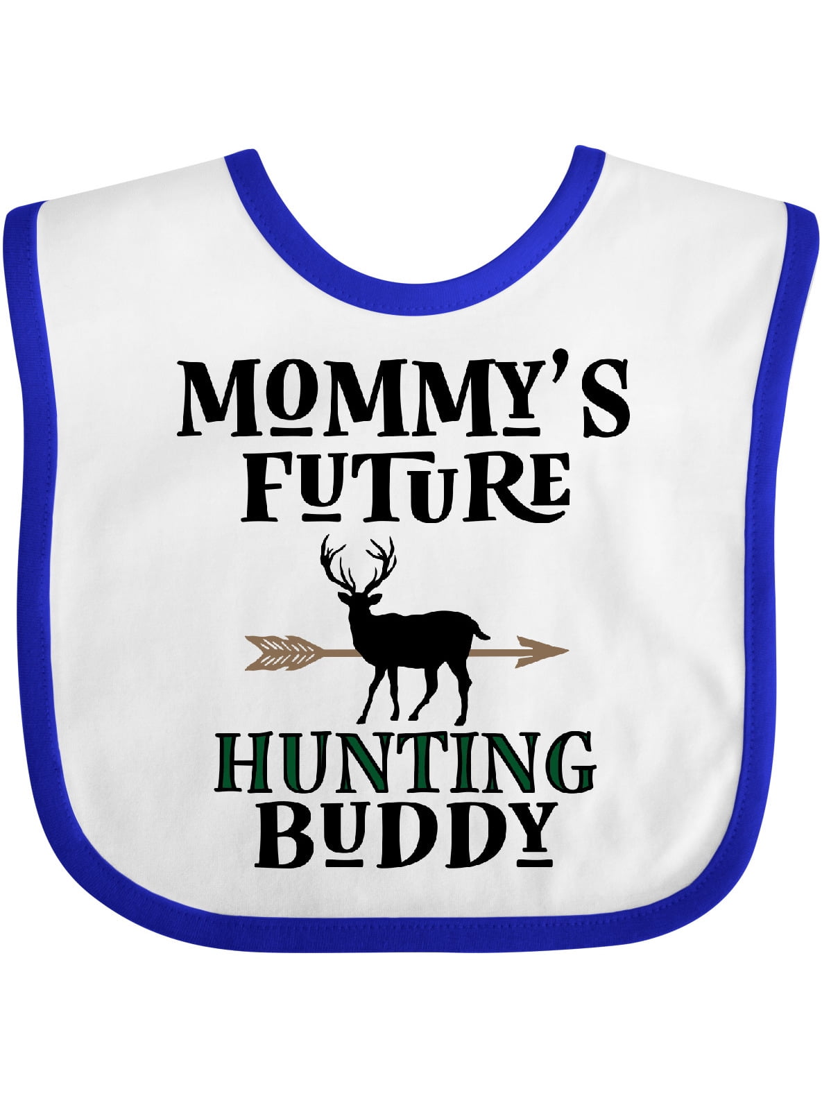 Inktastic Mommy Hunting Buddy Archery Boys or Girls Baby Bib - Walmart.com