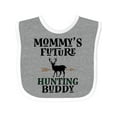 thumbnail image 1 of Inktastic Mommy Hunting Buddy Archery Boys or Girls Baby Bib, 1 of 4