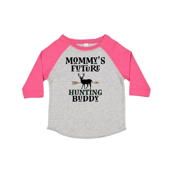 Inktastic Mommy Hunting Buddy Archery Boys or Girls Toddler T-Shirt