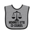 thumbnail image 1 of Inktastic Mommy Little Co Counsel Lawyer Boys or Girls Baby Bib, 1 of 4