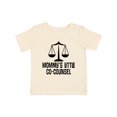 thumbnail image 1 of Inktastic Mommy Little Co Counsel Lawyer Boys or Girls Baby T-Shirt, 1 of 5