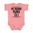thumbnail image 1 of Inktastic Mommy Runs Half Marathon Boys or Girls Baby Bodysuit, 1 of 5