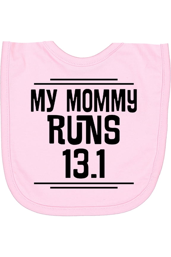 Mommy Runs Half Marathon Newborn Bib