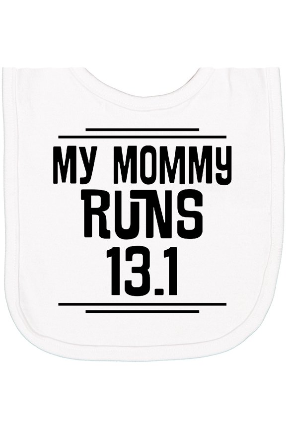 Mommy Runs Half Marathon Newborn Bib