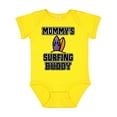 thumbnail image 1 of Inktastic Mommy Surfing Buddy Surfboard Boys or Girls Baby Bodysuit, 1 of 5
