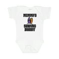 thumbnail image 1 of Inktastic Mommy Surfing Buddy Surfboard Boys or Girls Baby Bodysuit, 1 of 5