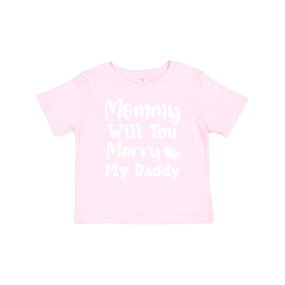 Inktastic Mommy Will You Marry My Daddy Proposal Boys or Girls Baby T-Shirt