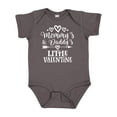 thumbnail image 1 of Inktastic Mommy and Daddy Little Valentine Boys or Girls Baby Bodysuit, 1 of 5