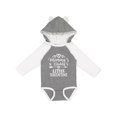 thumbnail image 1 of Inktastic Mommy and Daddy Little Valentine Boys or Girls Long Sleeve Baby Bodysuit, 1 of 5