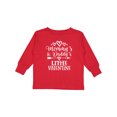 thumbnail image 1 of Inktastic Mommy and Daddy Little Valentine Boys or Girls Long Sleeve Toddler T-Shirt, 1 of 5