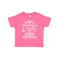 thumbnail image 1 of Inktastic Mommy and Daddy Little Valentine Boys or Girls Toddler T-Shirt, 1 of 5