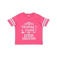 thumbnail image 1 of Inktastic Mommy and Daddy Little Valentine Boys or Girls Toddler T-Shirt, 1 of 5