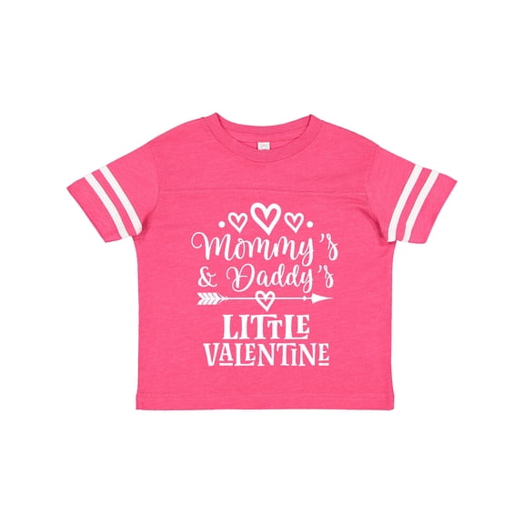 Inktastic Mommy and Daddy Little Valentine Boys or Girls Toddler T-Shirt