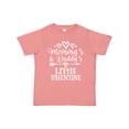 thumbnail image 1 of Inktastic Mommy and Daddy Little Valentine Boys or Girls Toddler T-Shirt, 1 of 5