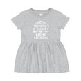 thumbnail image 1 of Inktastic Mommy and Daddy Little Valentine Girls Baby Dress, 1 of 5