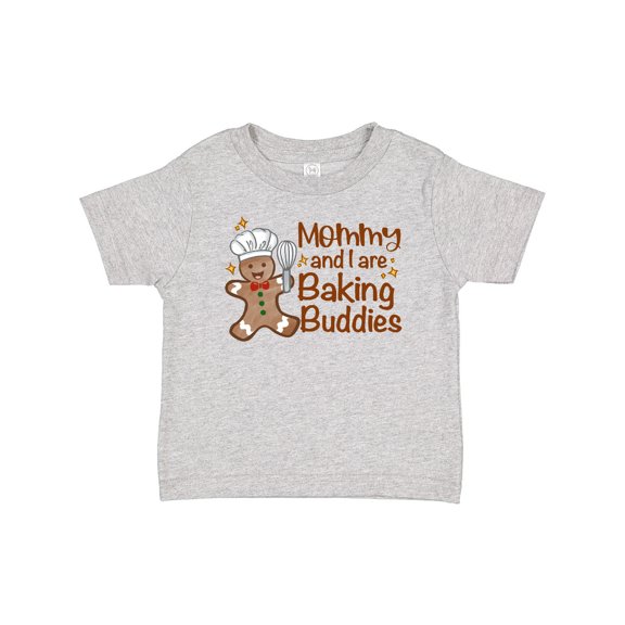 Inktastic Mommy and I Are Baking Buddies Boys or Girls Baby T-Shirt