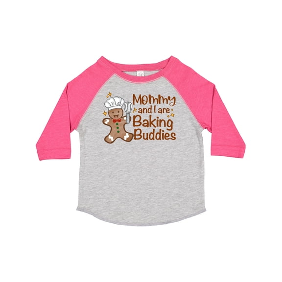 Inktastic Mommy and I Are Baking Buddies Boys or Girls Toddler T-Shirt