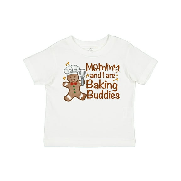 Inktastic Mommy and I Are Baking Buddies Boys or Girls Toddler T-Shirt