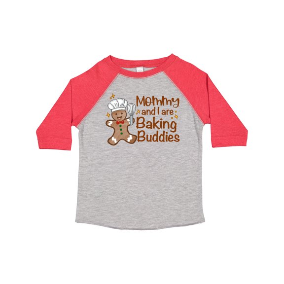 Inktastic Mommy and I Are Baking Buddies Boys or Girls Toddler T-Shirt