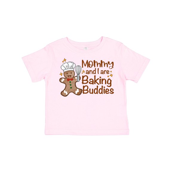 Inktastic Mommy and I Are Baking Buddies Boys or Girls Toddler T-Shirt