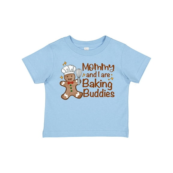 Inktastic Mommy and I Are Baking Buddies Boys or Girls Toddler T-Shirt