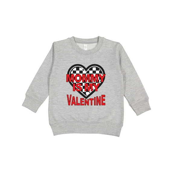Inktastic Mommy is My Valentine for Son Toddler Sweatshirt