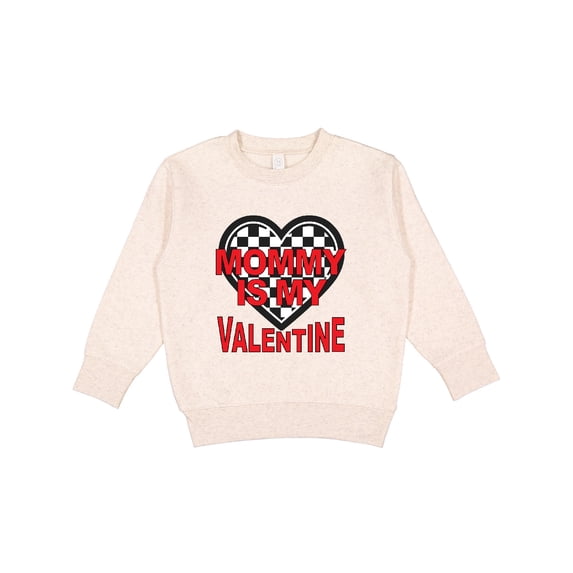 Inktastic Mommy is My Valentine for Son Toddler Sweatshirt