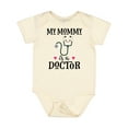 thumbnail image 1 of Inktastic Mommy is a Doctor Baby Gift Girls Baby Bodysuit, 1 of 5