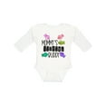 thumbnail image 1 of Inktastic Mommy's Fishing Buddy with Colorful Fish Boys or Girls Long Sleeve Baby Bodysuit, 1 of 5