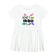 thumbnail image 1 of Inktastic Mommy's Fishing Buddy with Colorful Fish Girls Baby Dress, 1 of 5