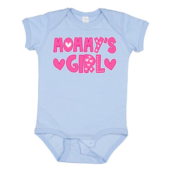 Inktastic Mommy's Girl Gift Girls Baby Bodysuit
