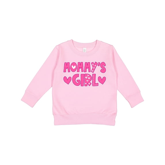 Inktastic Mommy's Girl Toddler Sweatshirt