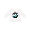 thumbnail image 1 of Inktastic Mommy's Hiking Buddy with Mountains and Trees Boys or Girls Long Sleeve Toddler T-Shirt, 1 of 5