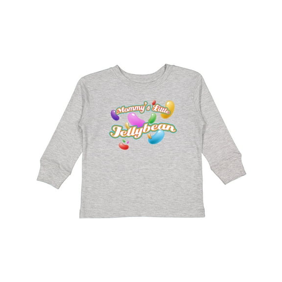 Inktastic Mommy's Jellybean Boys or Girls Long Sleeve Toddler T-Shirt