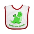 thumbnail image 1 of Inktastic Mommy's Lil' Dragon Boys or Girls Baby Bib, 1 of 4
