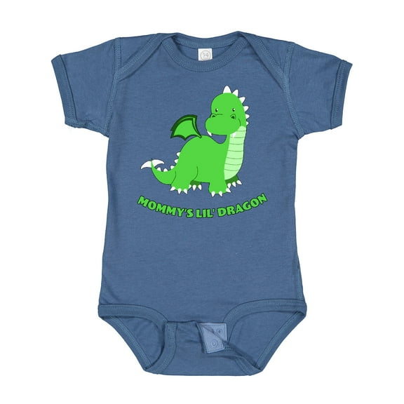 Inktastic Mommy's Lil' Dragon Boys or Girls Baby Bodysuit