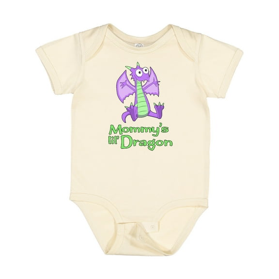 Inktastic Mommy's Lil' Dragon Boys or Girls Baby Bodysuit