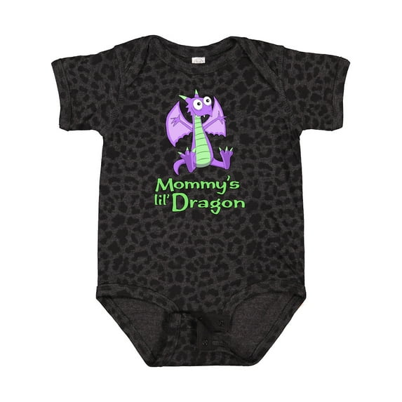 Inktastic Mommy's Lil' Dragon Boys or Girls Baby Bodysuit
