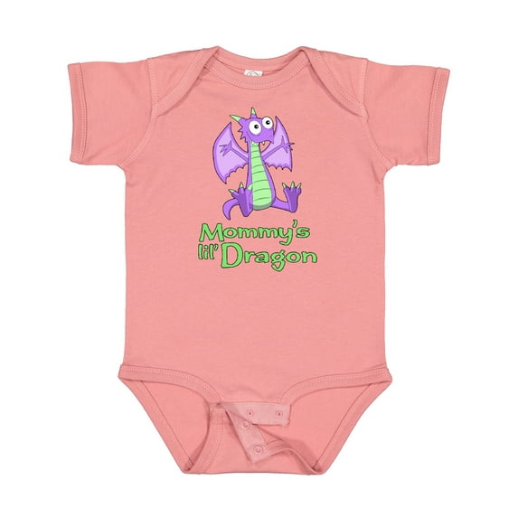 Inktastic Mommy's Lil' Dragon Boys or Girls Baby Bodysuit