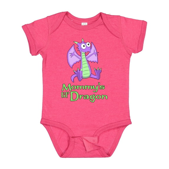 Inktastic Mommy's Lil' Dragon Boys or Girls Baby Bodysuit
