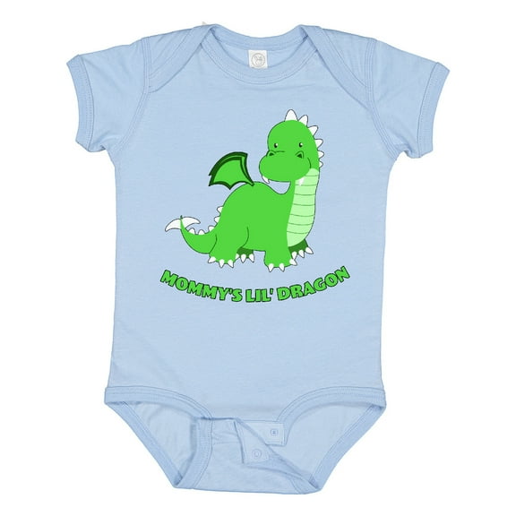 Inktastic Mommy's Lil' Dragon Boys or Girls Baby Bodysuit
