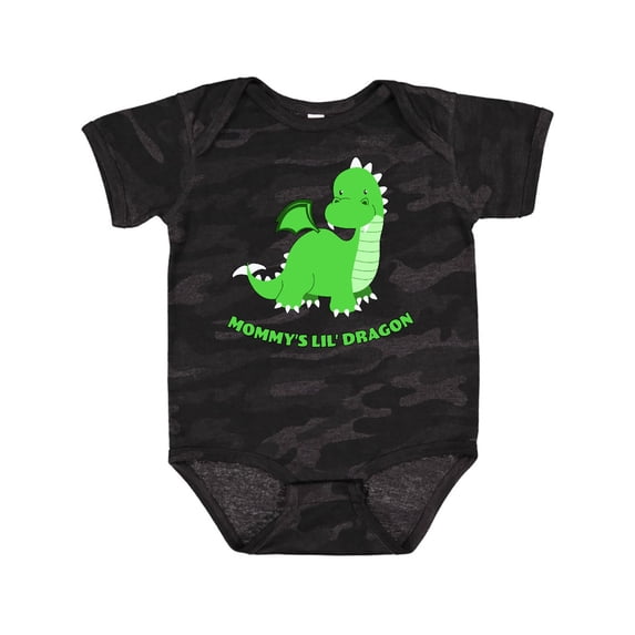 Inktastic Mommy's Lil' Dragon Boys or Girls Baby Bodysuit
