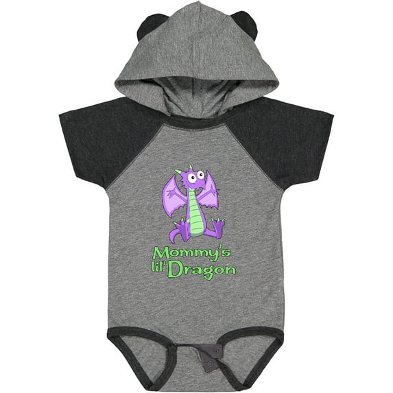 Inktastic Mommy's Lil' Dragon Boys or Girls Baby Bodysuit