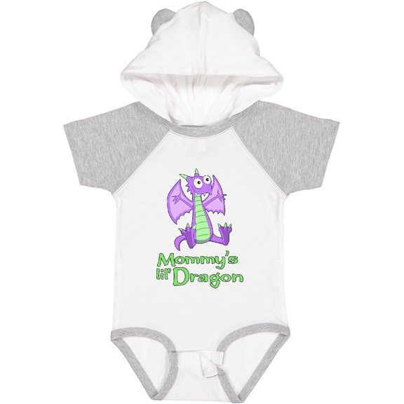Inktastic Mommy's Lil' Dragon Boys or Girls Baby Bodysuit