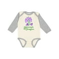 thumbnail image 1 of Inktastic Mommy's Lil' Dragon Boys or Girls Long Sleeve Baby Bodysuit, 1 of 5