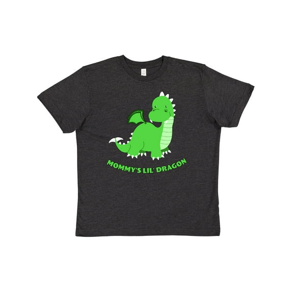 Inktastic Mommy's Lil' Dragon Youth T-Shirt