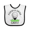 thumbnail image 1 of Inktastic Mommy's Little Caddy Cute Golf Ball Boys or Girls Baby Bib, 1 of 4
